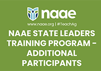 2026 NAAE State Leaders Training Program - Additional Participants - click to view larger image