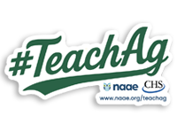 Sticker - #TeachAg  - click to view larger image
