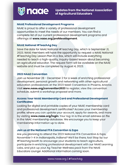 NAAE Updates Rack Card (50 Pack) - click to view larger image